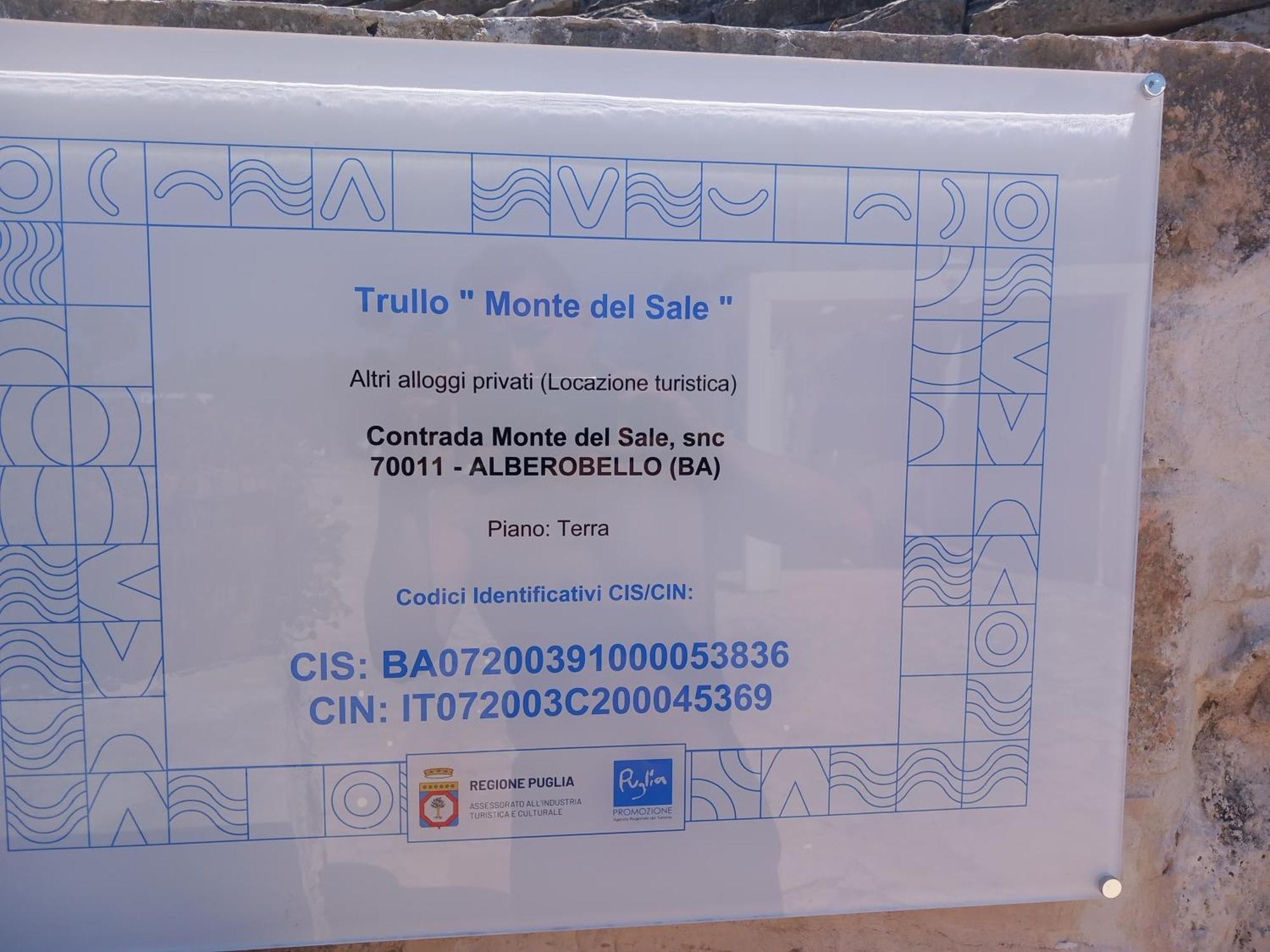 منزل الضيف ألبيروبيللو  في Trullo Monte Del Sale المظهر الخارجي الصورة